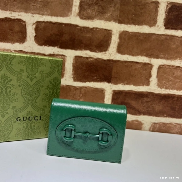 First bag ru Horsebit wallet 1955 case Gucci card 0707